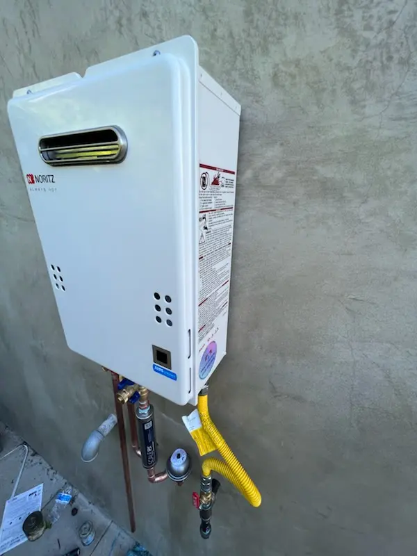 Tankless water heater installation for Broomfield Country Club homes